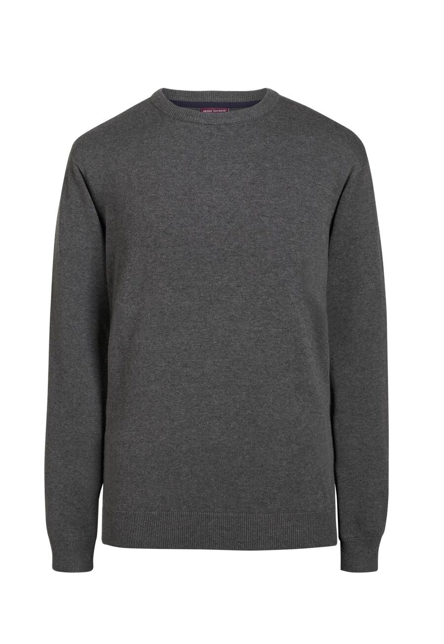 Jackson Crew Neck Jumper Grey