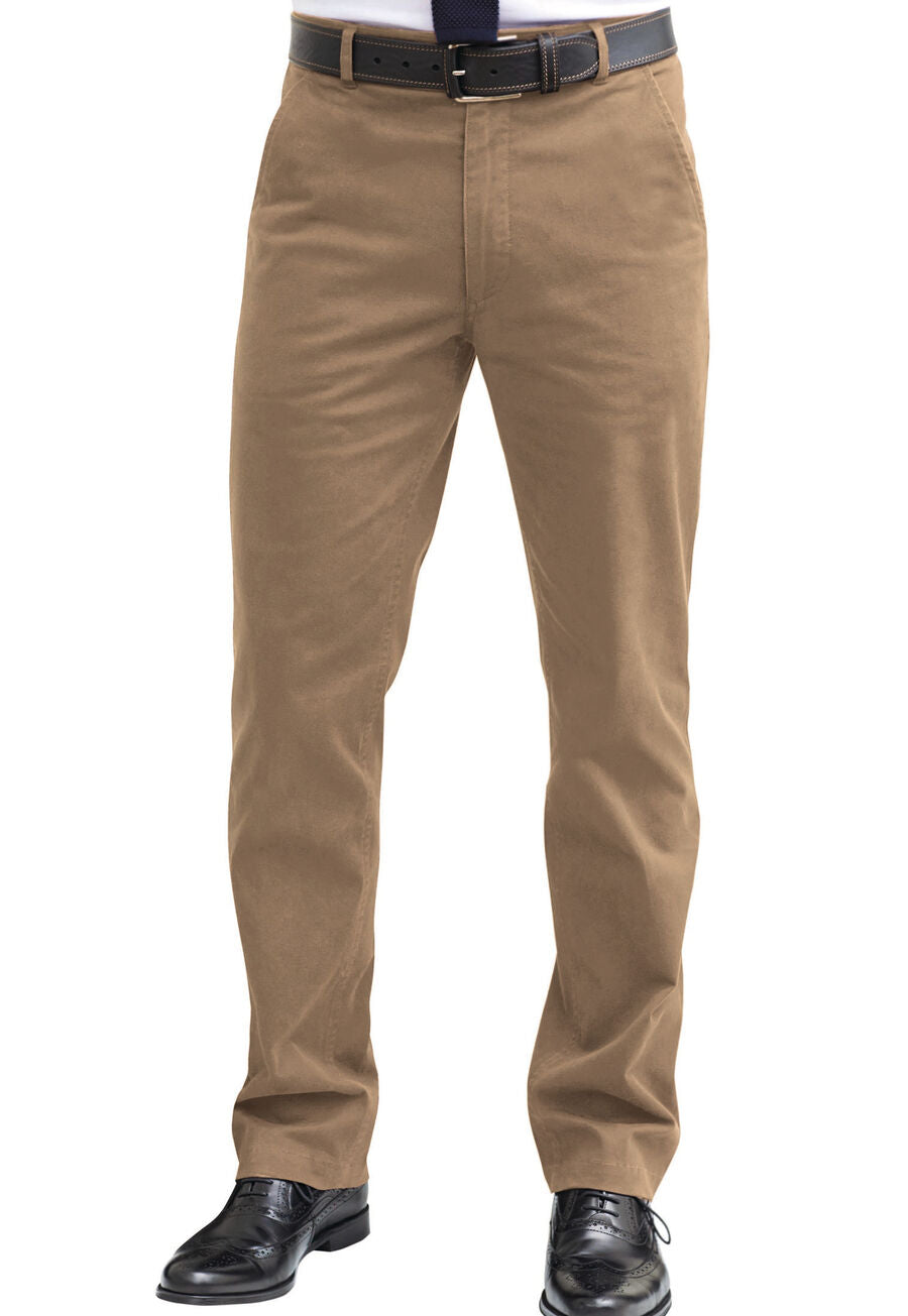 Brook Taverner Denver Classic Fit Chino Beige