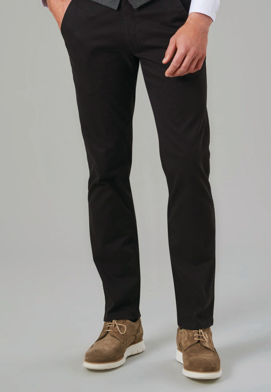 Miami Slim Fit Chino Black