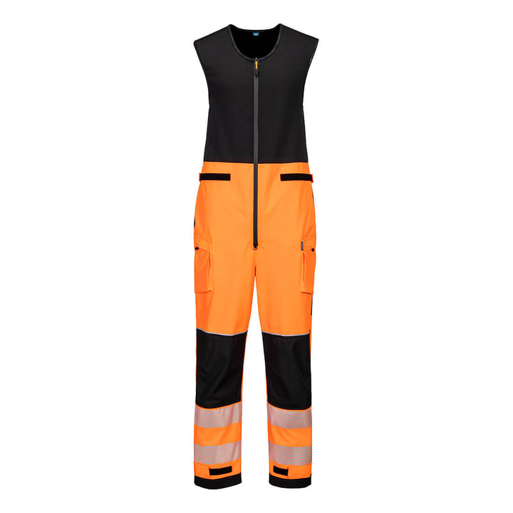 T150 - PW3 Hi-Vis Rain Salopettes (3L)