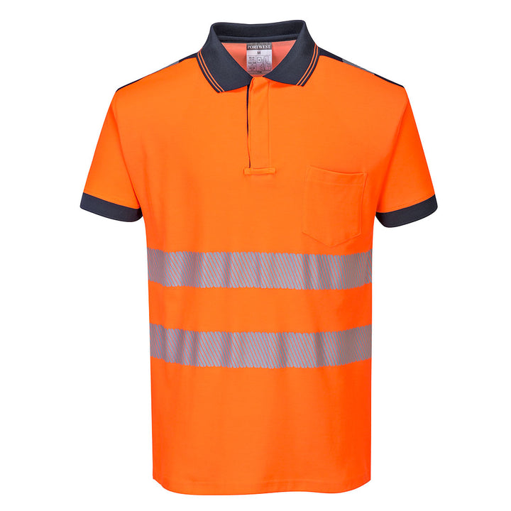 T180 - PW3 Hi-Vis Cotton Comfort Polo Shirt S/S