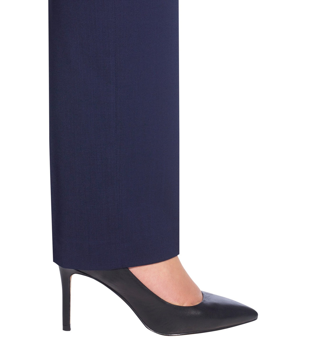 Genoa Tailored Leg Trouser (Charcoal)
