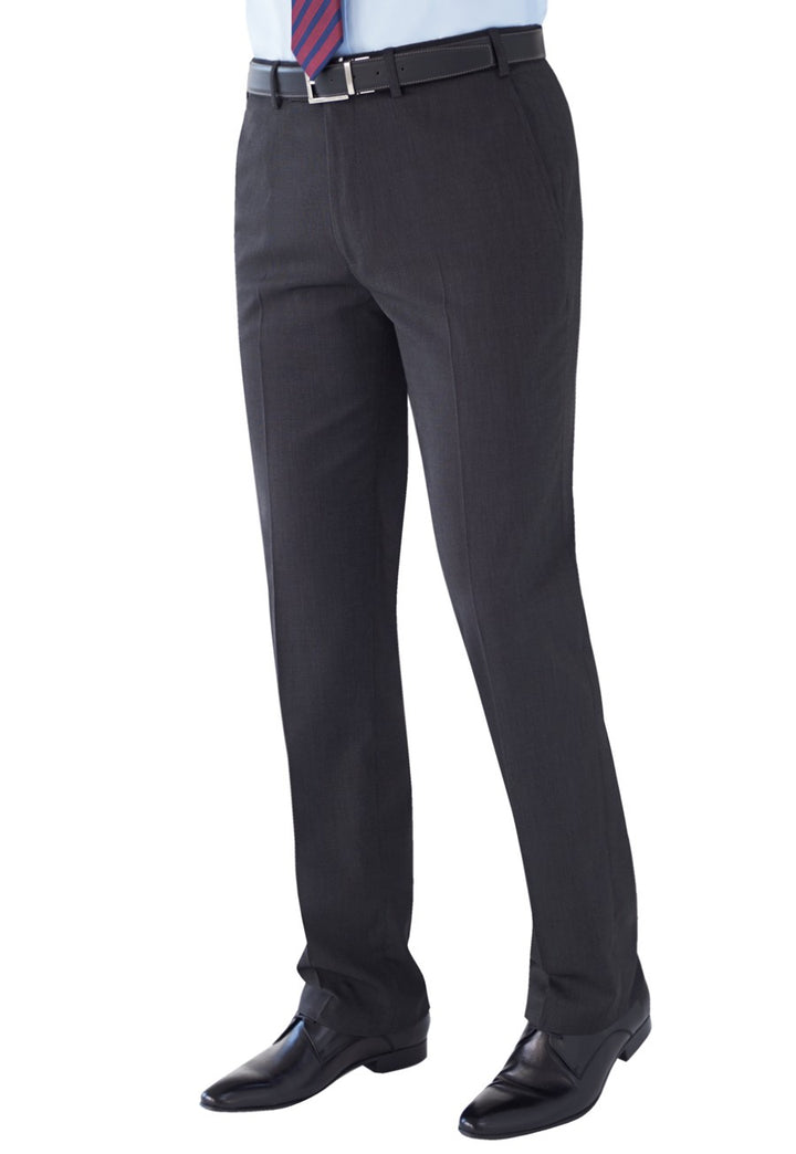 Phoenix Tailored Fit Trouser (Charcoal Polka Dot)