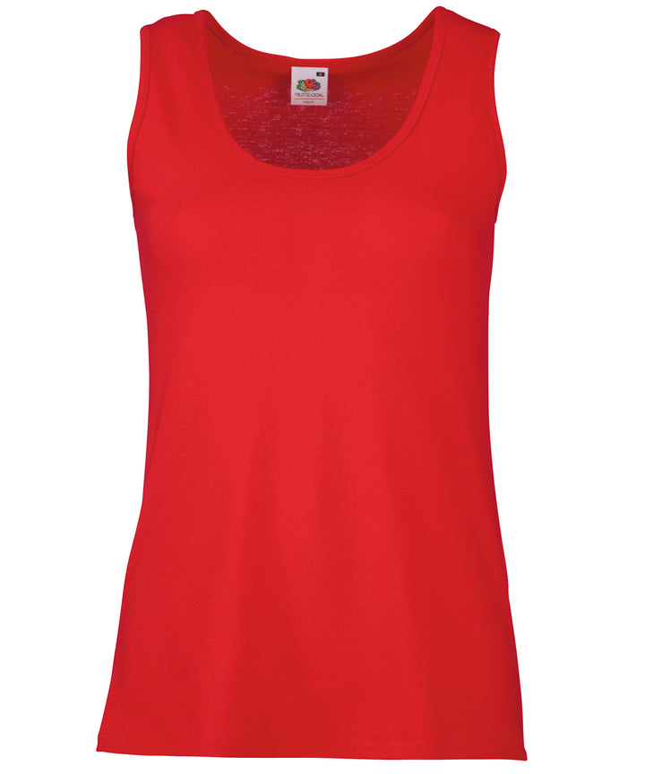 Women's vest red