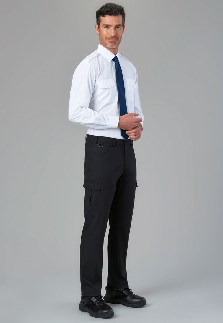 Tours Tailored Fit Cargo Trouser (Charcoal)