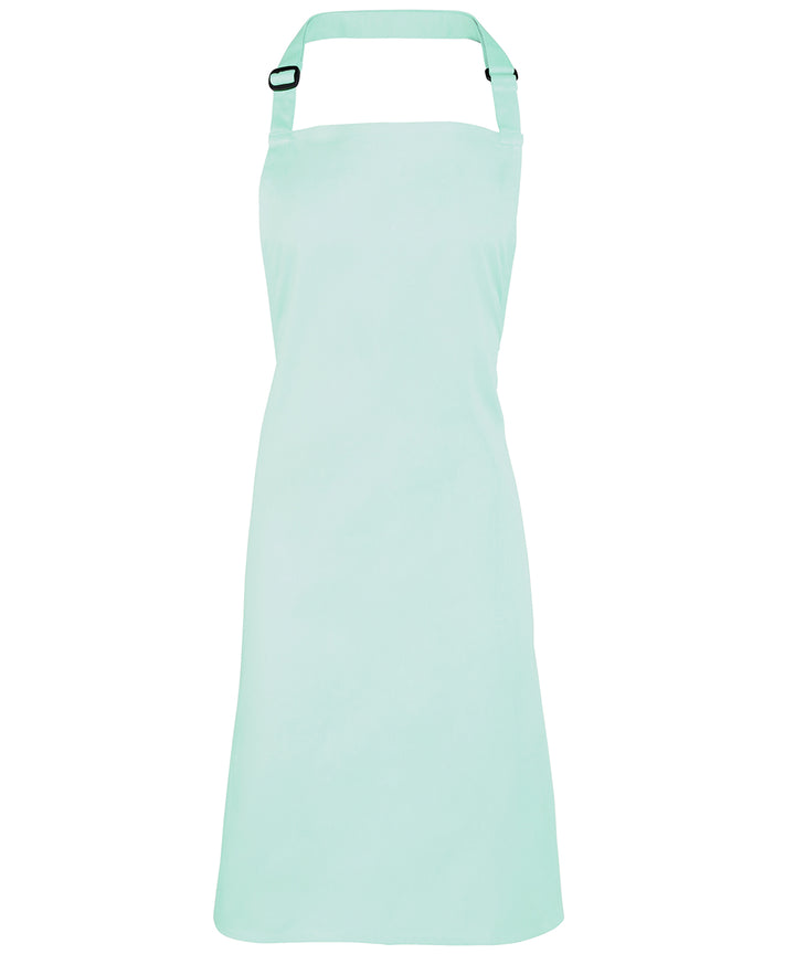 a light green apron on a white background