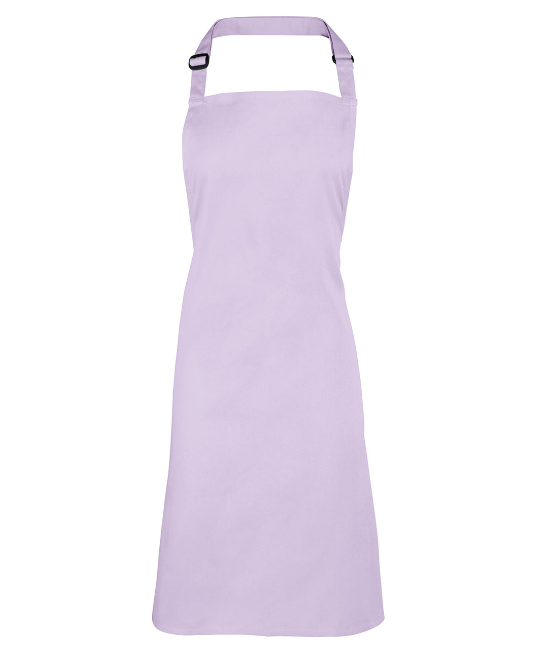 a purple apron on a white background