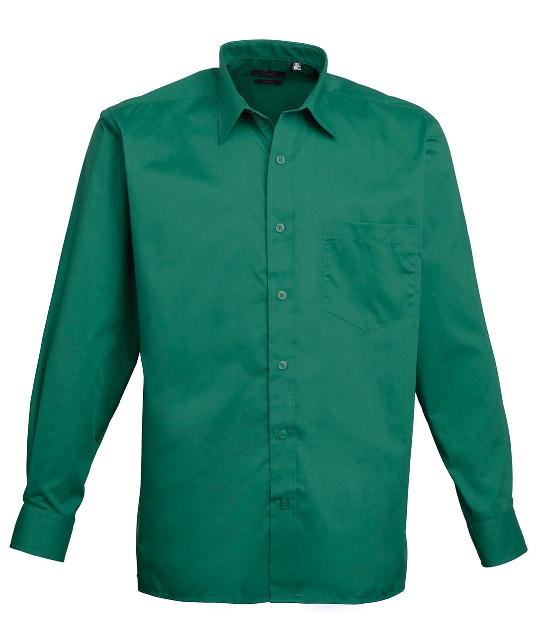 Long sleeve poplin shirt (Green)