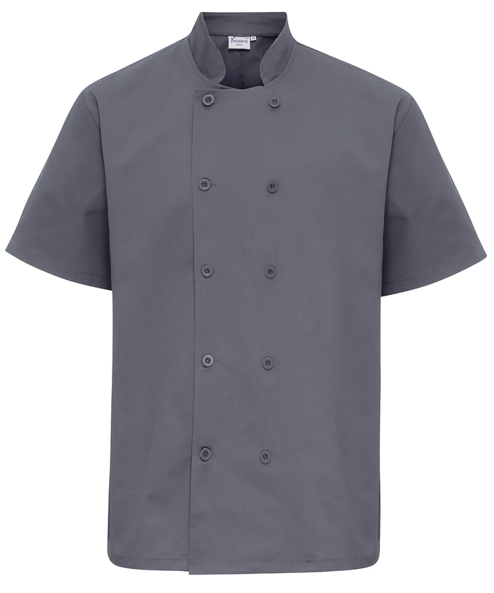 Short sleeve chef's jacket