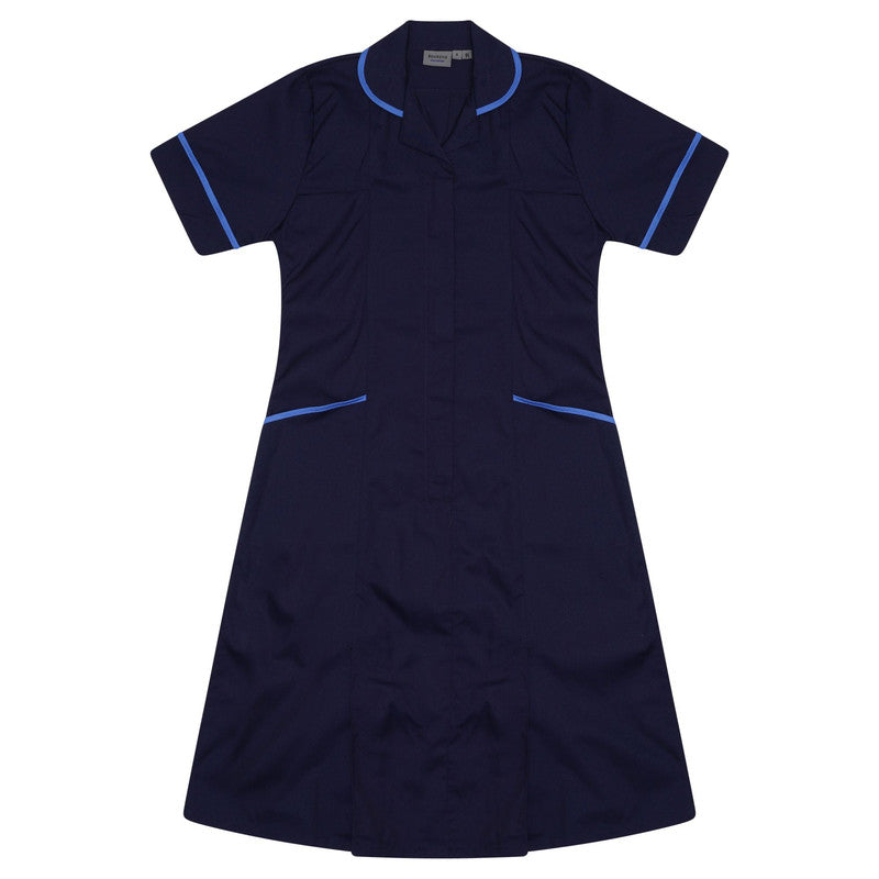 Ladies Dress - Navy/Hospital Blue (Short)