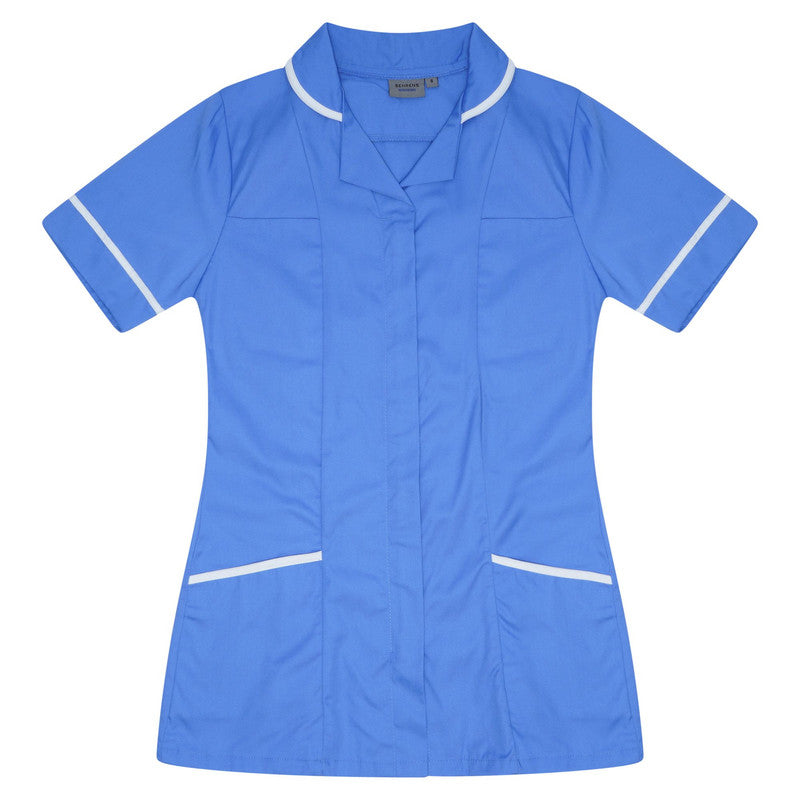  Ladies Tunic P.S (Hospital Blue/White)