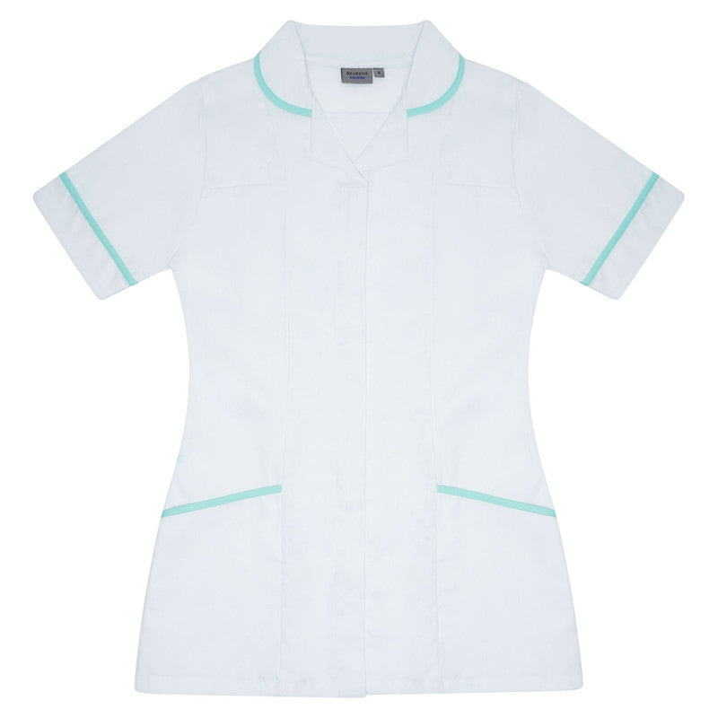 Ladies Tunic P.S (White/Eau de Nil)
