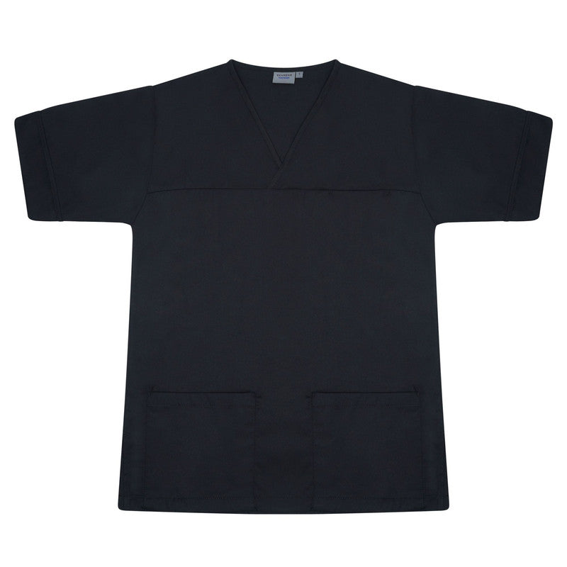 Scrub Tunic Plain (Black)