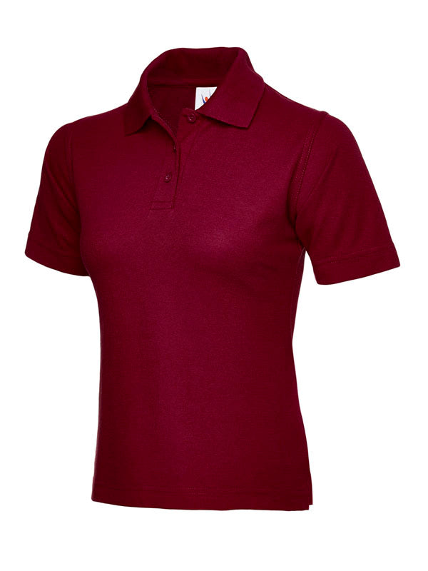 Ladies Maroon Poloshirt