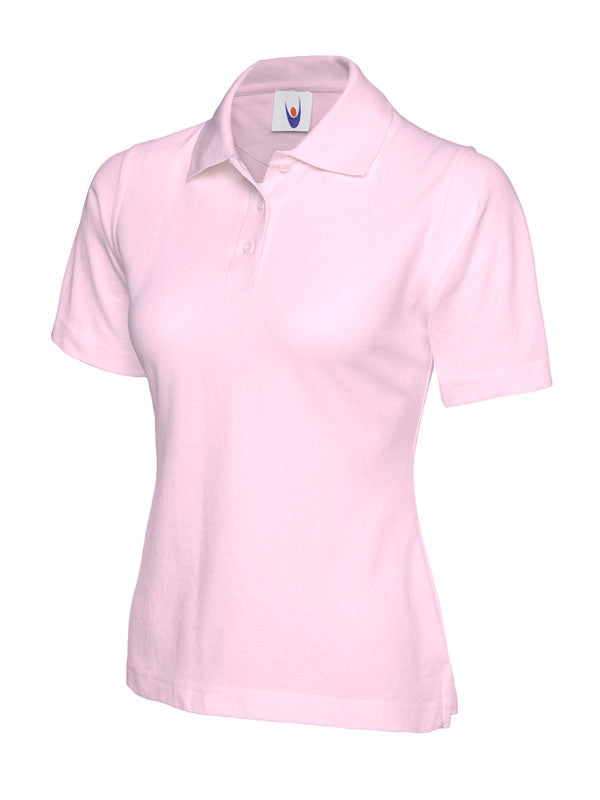 Ladies Pink Poloshirt