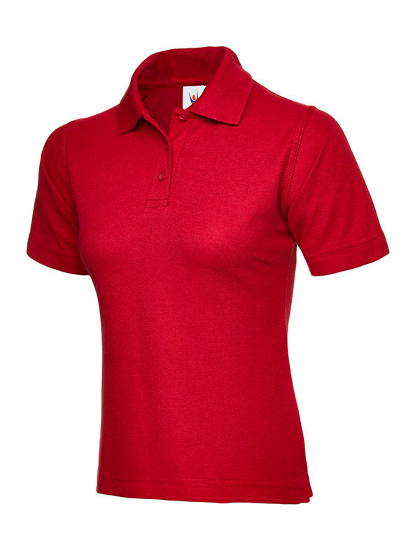 Ladies Red Poloshirt