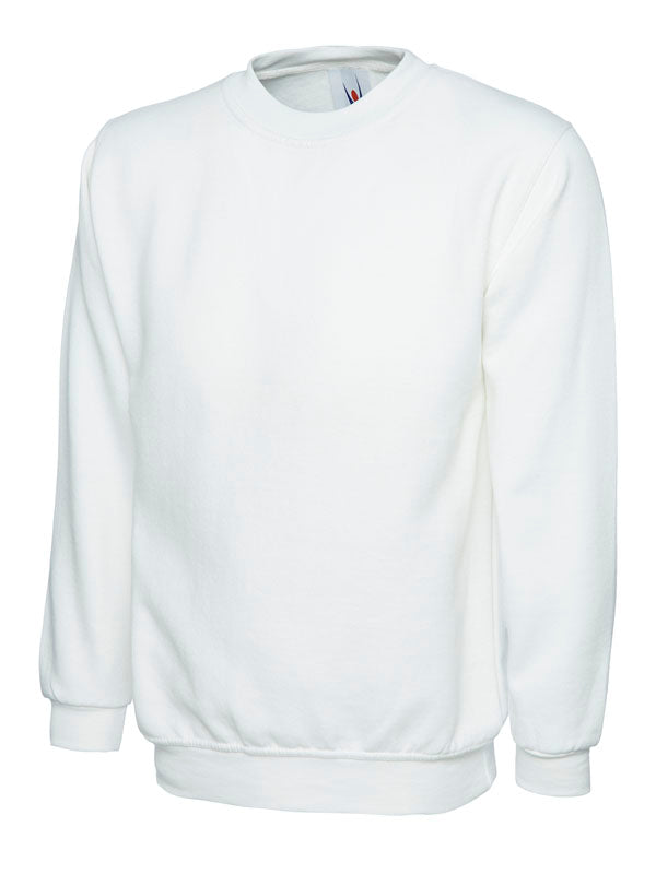Classic White Sweatshirt