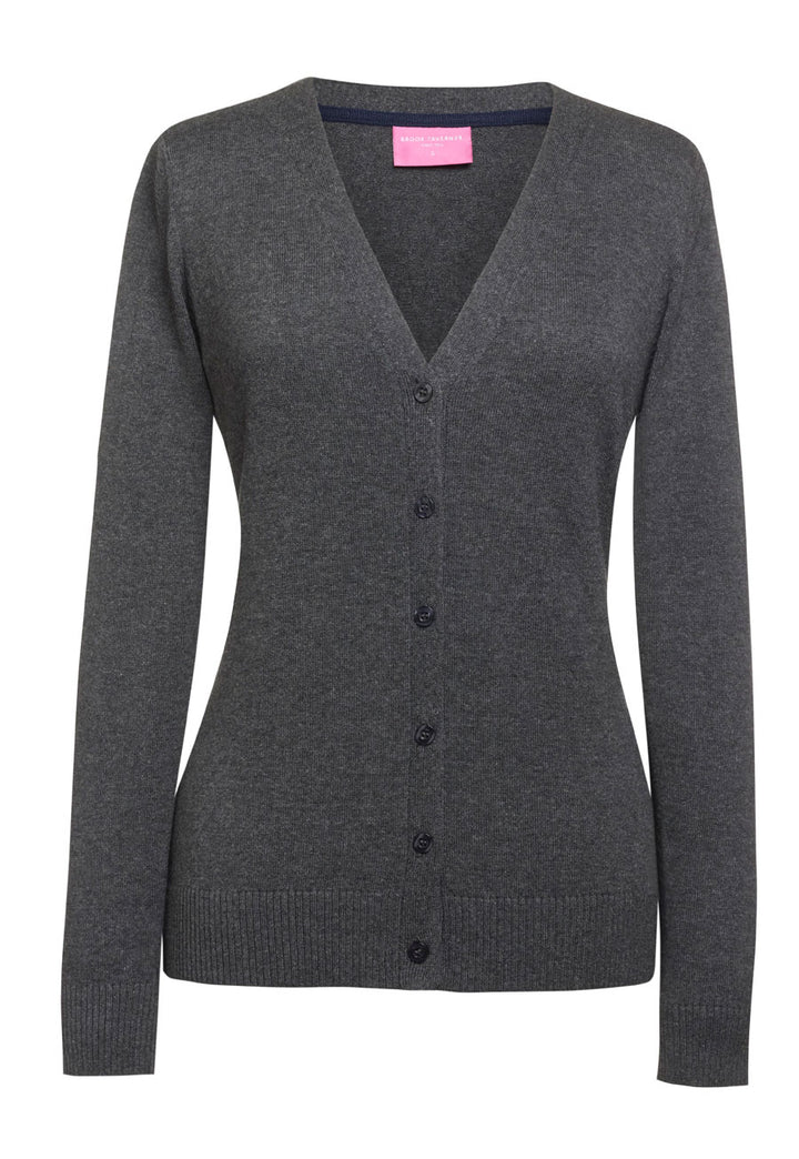 Augusta V-neck Cardigan Grey