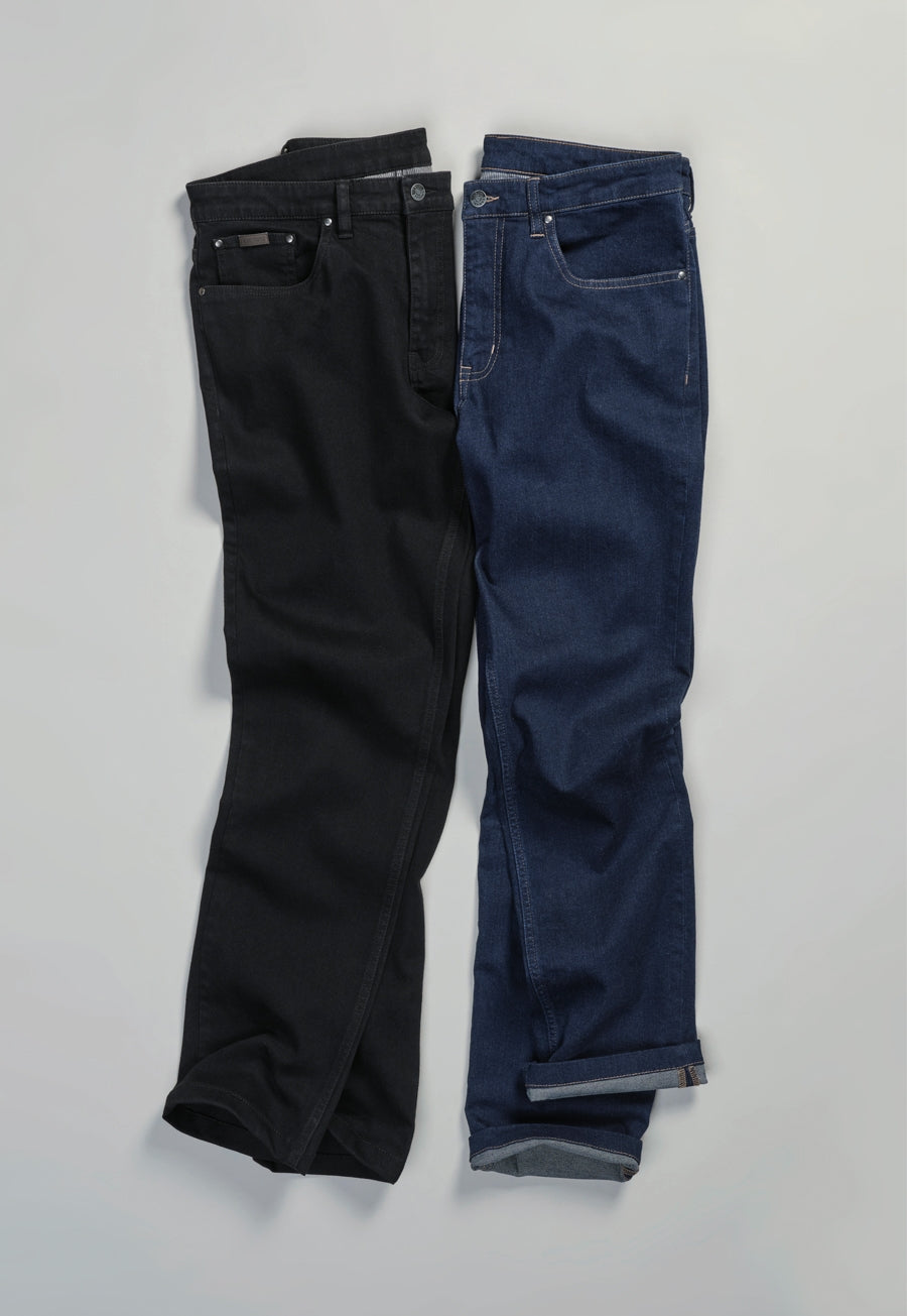 Boulder Jean - Black & Navy