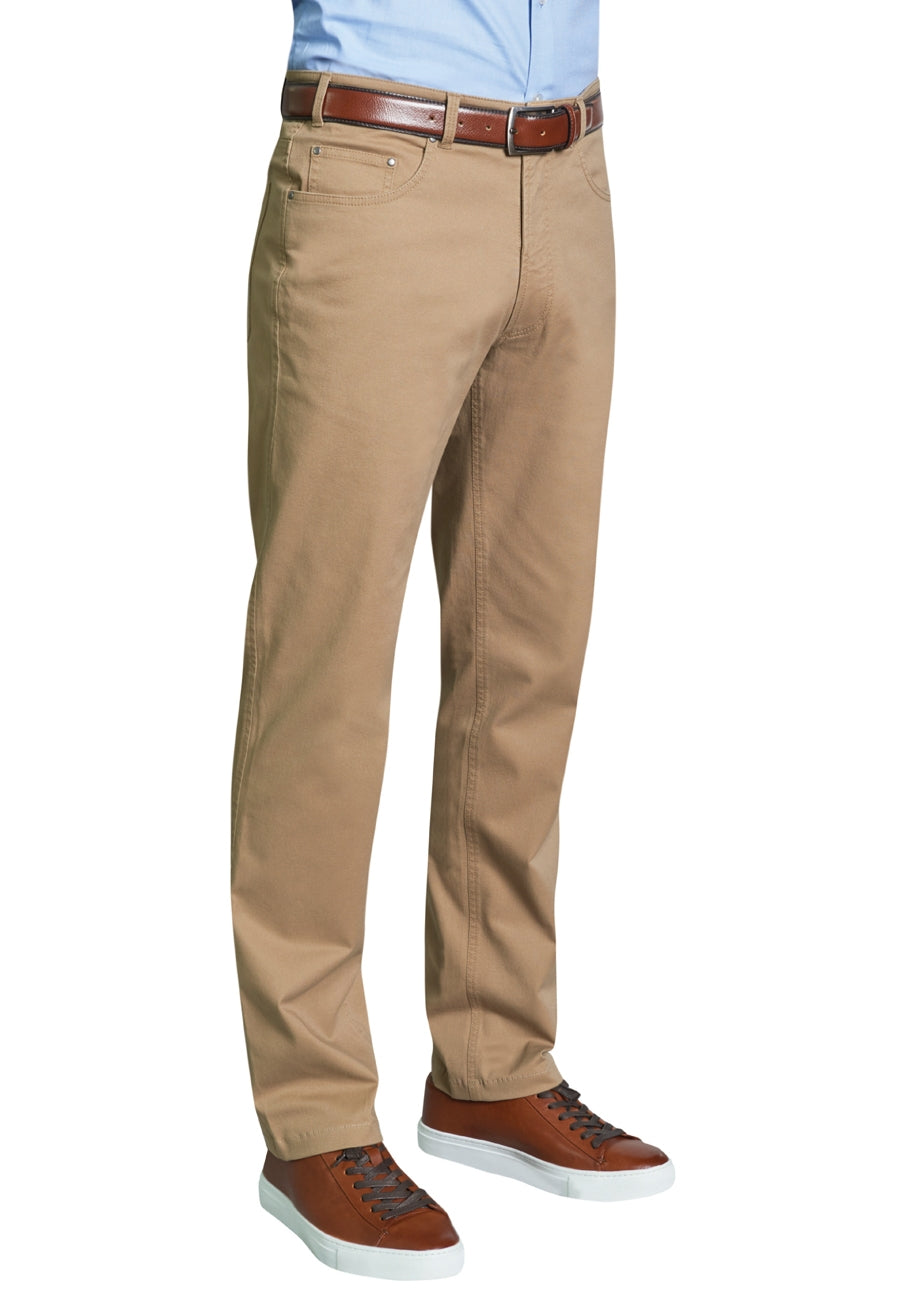 Brunswick 5 Pocket Chino Beige